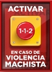 Activar 112 en caso de violencia machista